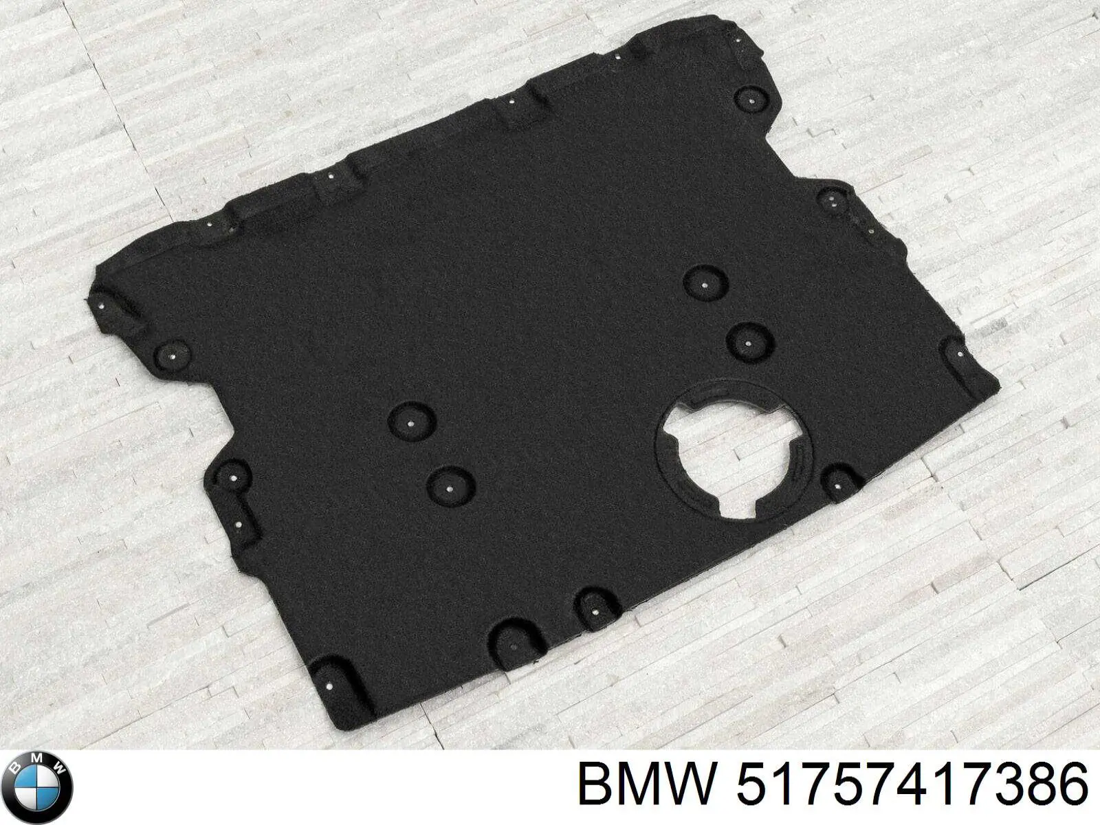 Proteção de motor, de panela (da seção de motor) BMW 51757417386 preço, a partir de 77,54 USD