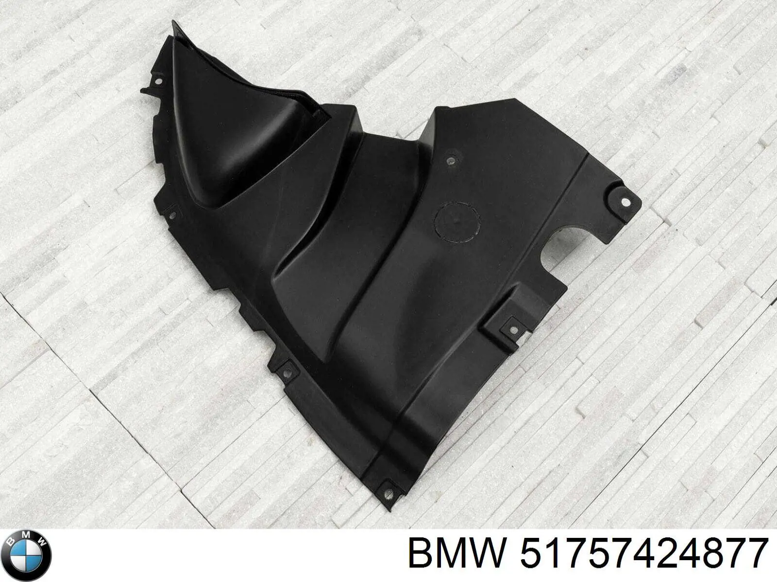 Escudo protetor contra o barro de arco dianteiro do pára-lama BMW 51757424877 preço, a partir de 79,02 USD