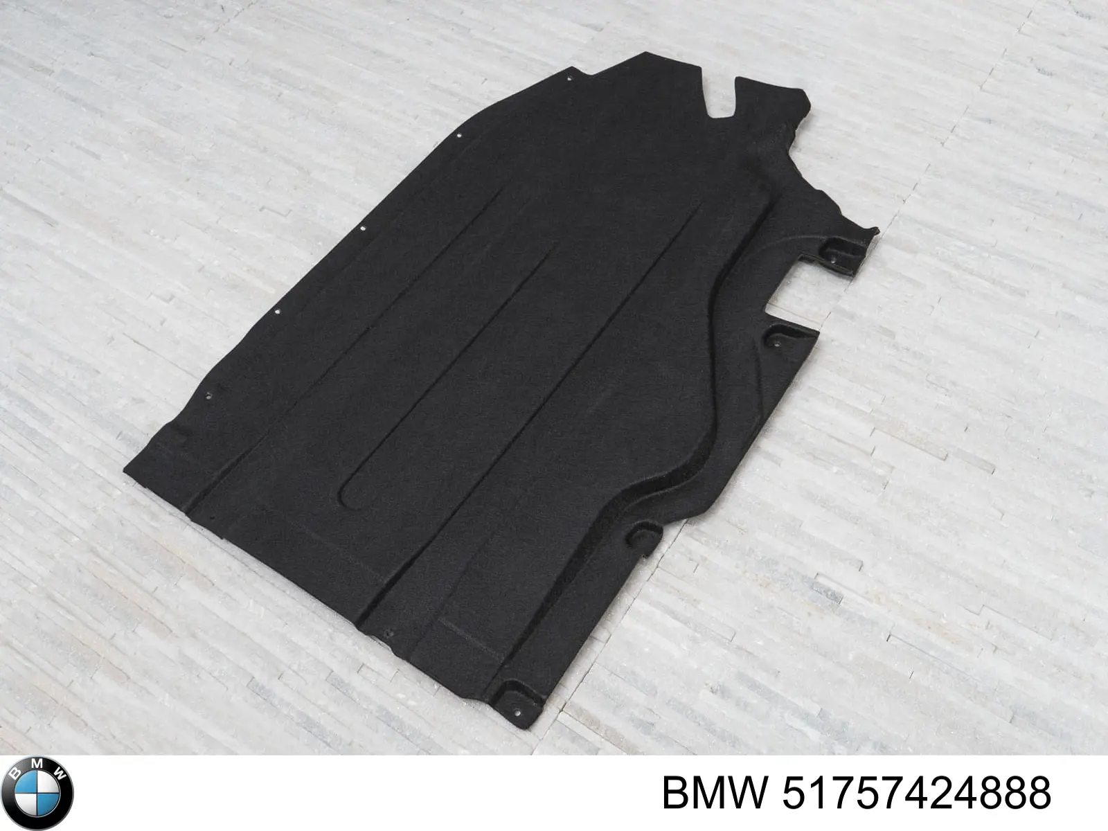 Compre 51757424888 BMW Proteção de fundo, do tanque de combustível