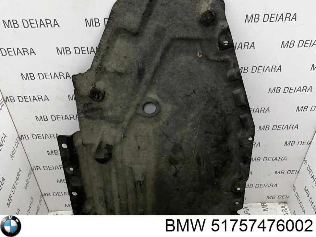 Proteção de fundo traseira direita BMW 51757476002 preço, a partir de 83,85 USD