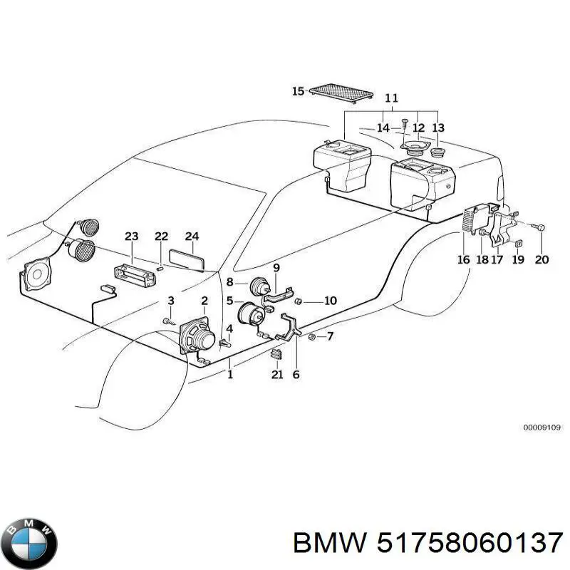  BMW 51758060137 preço, a partir de 300,21 USD