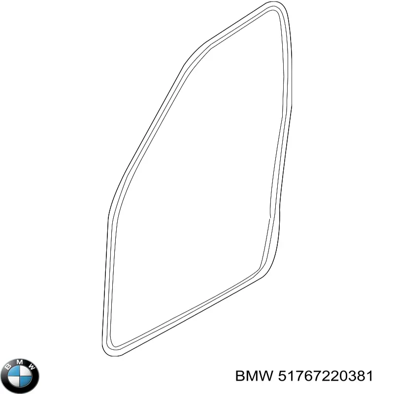 Compre 51767220381 BMW Compactador da porta dianteira (na carroçaria)