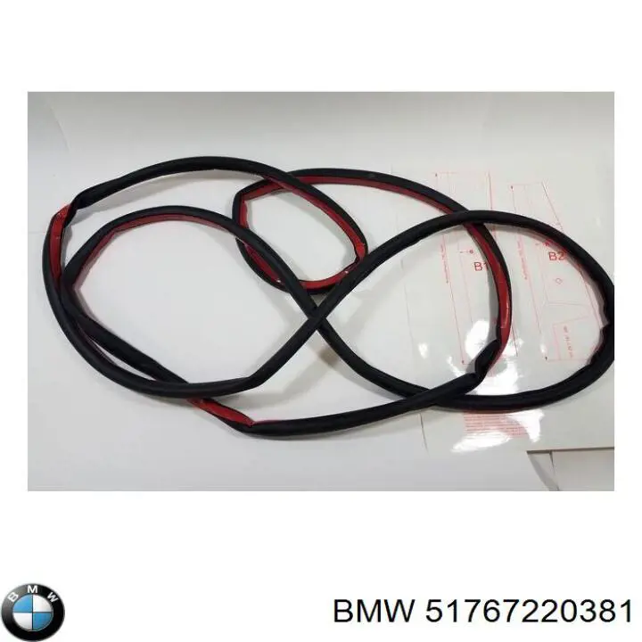 Compactador da porta dianteira (na carroçaria) BMW 51767220381 preço, a partir de 203,48 USD