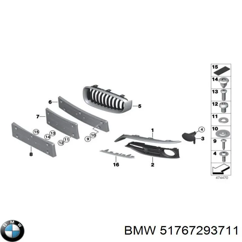Vedação da capota BMW 51767293711 preço, a partir de 43,76 USD