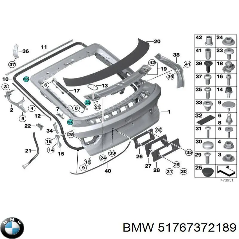 51767372189 BMW 