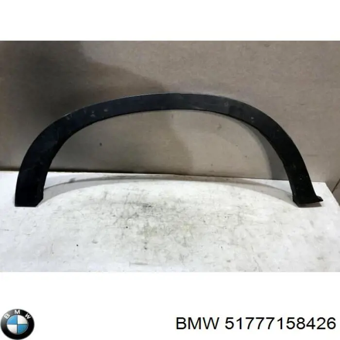 Compre 51777158426 BMW Expansor direito (placa sobreposta) de arco do pára-lama traseiro