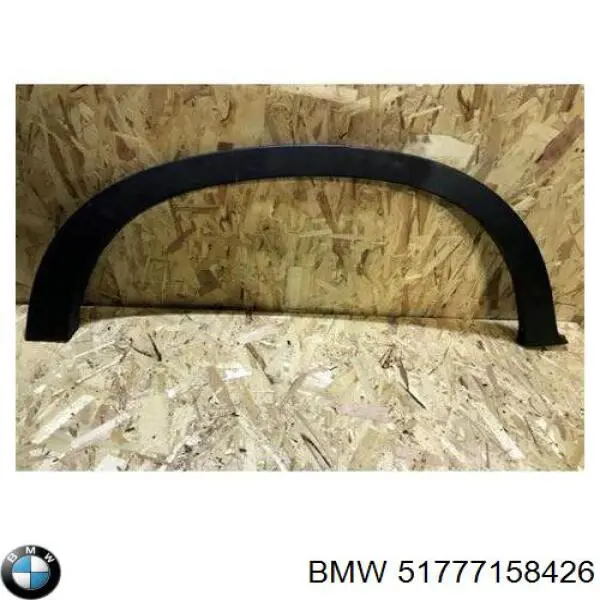 Expansor direito (placa sobreposta) de arco do pára-lama traseiro BMW 51777158426 preço, a partir de 74,91 USD