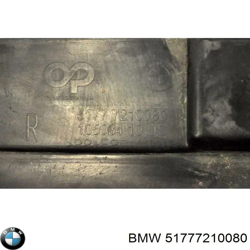 51777210080 BMW Grampo dobrável direito