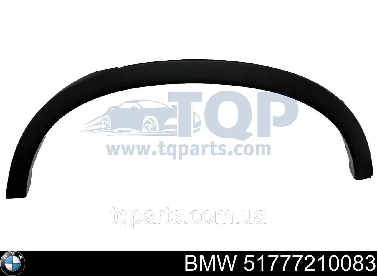 Expansor esquerdo (placa sobreposta) de arco do pára-lama traseiro BMW 51777210083 preço, a partir de 71,70 USD