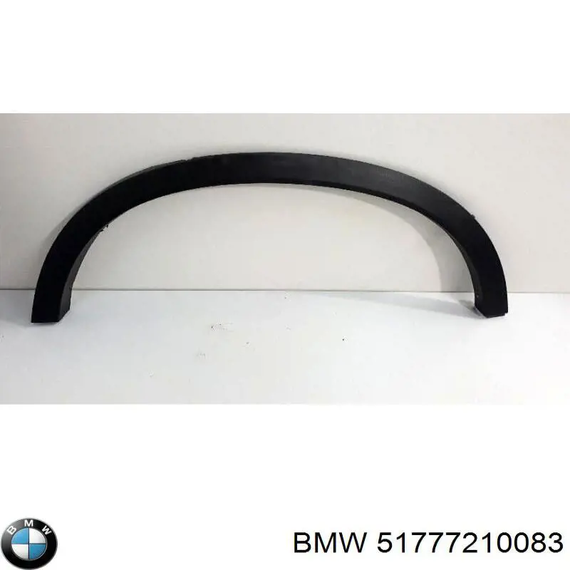 Compre 51777210083 BMW Expansor esquerdo (placa sobreposta) de arco do pára-lama traseiro