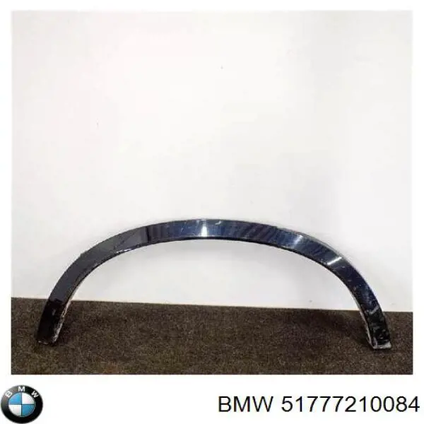 Compre 51777210084 BMW Expansor direito (placa sobreposta) de arco do pára-lama traseiro