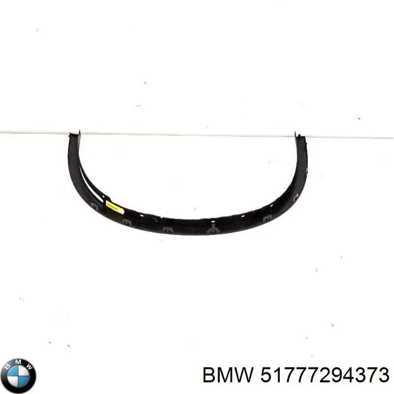 Compre 51777294373 BMW Expansor (placa sobreposta) de arco do pára-lama dianteiro esquerdo