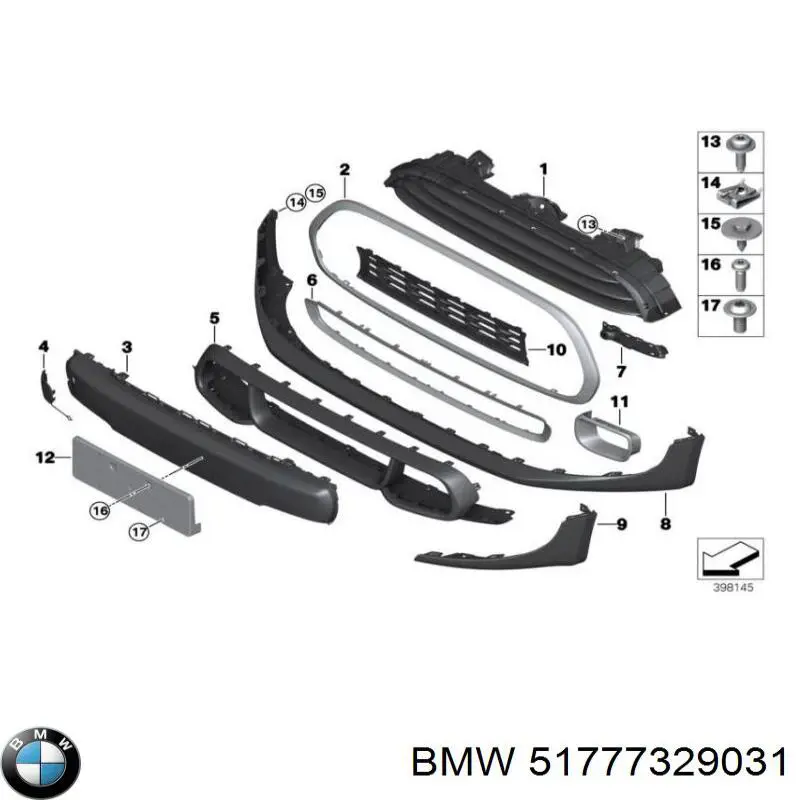 BMW 51777329031 preço, a partir de 61,55 USD