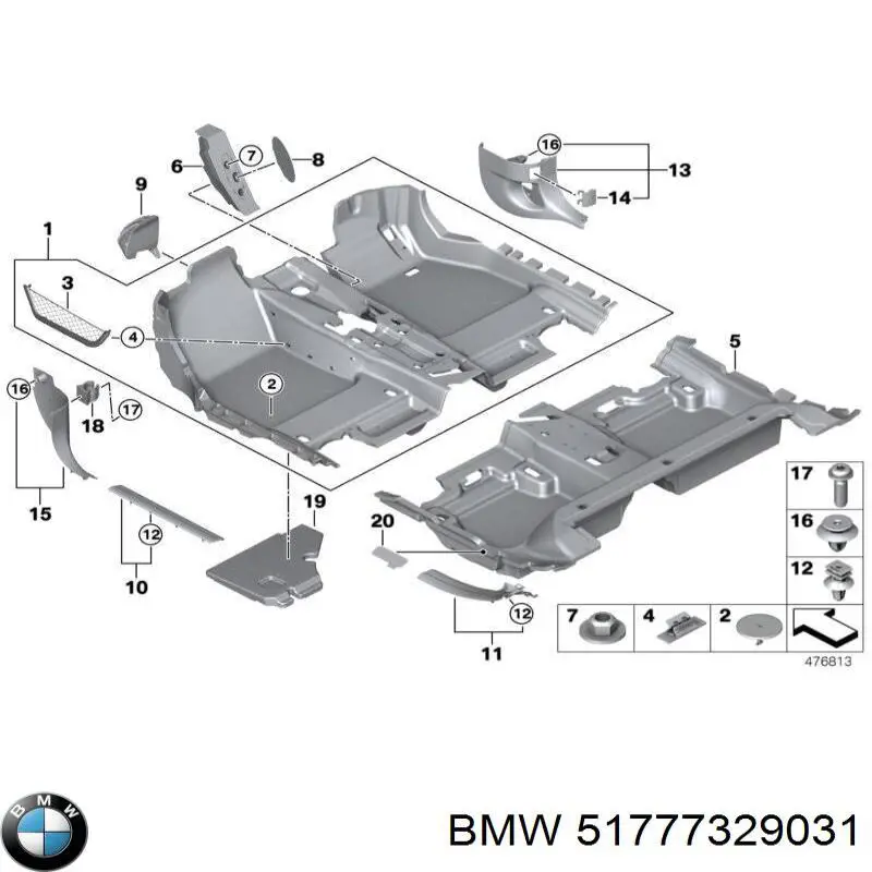  BMW 51777329031