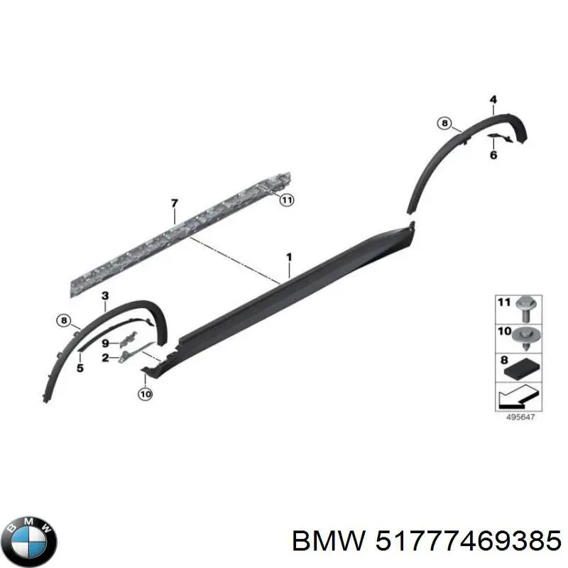  BMW 51777469385 preço, a partir de 56,40 USD
