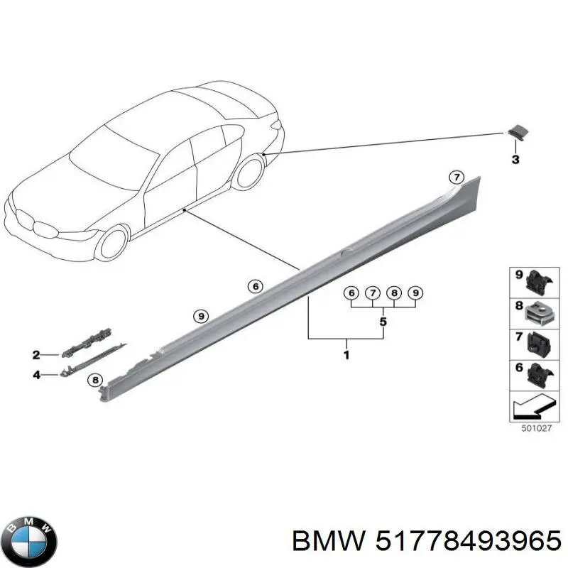  BMW 51778493965 preço, a partir de 68,28 USD