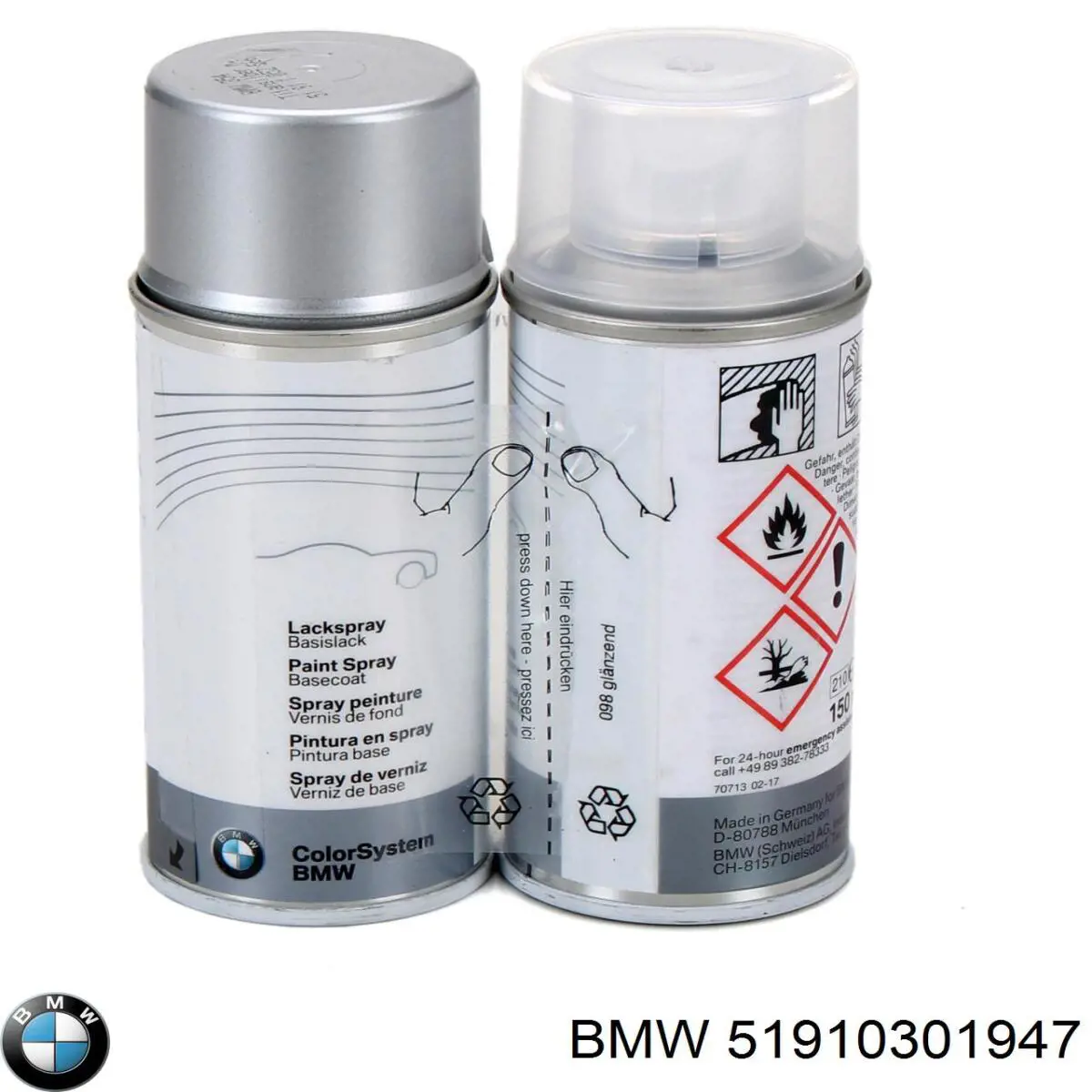 Tingimento (lápis) 51910301947 BMW
