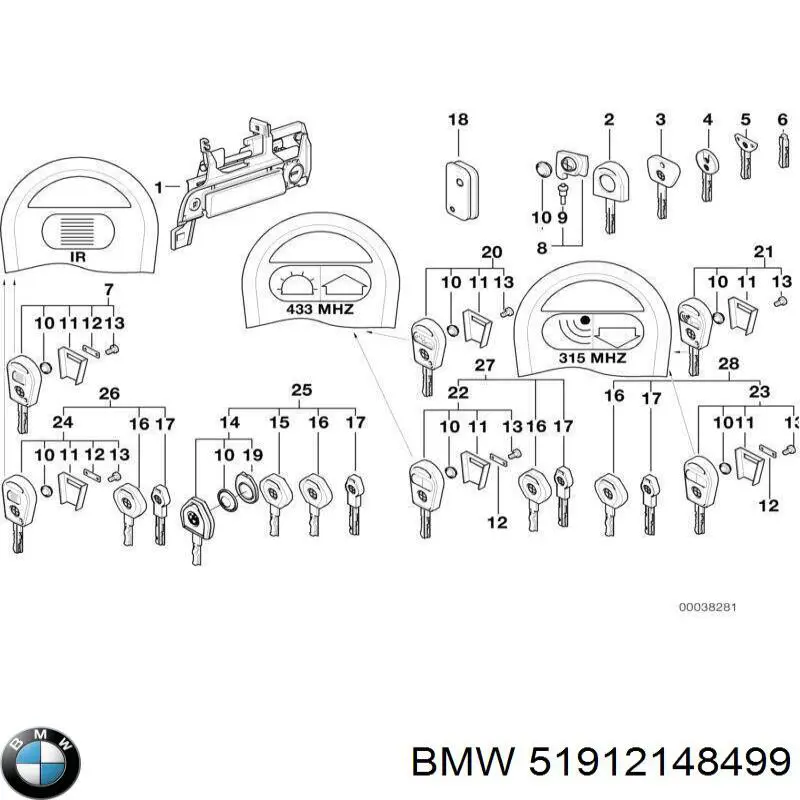 Compre 51912148499 BMW 