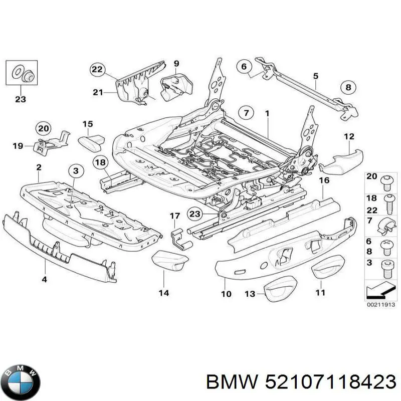  BMW 52107118423 preço, a partir de 355,84 USD