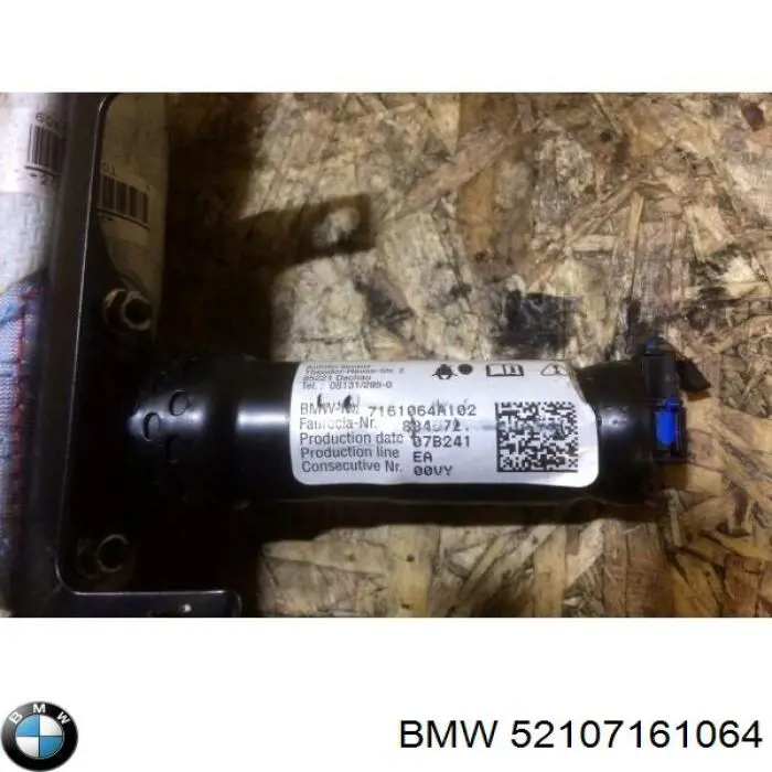 Cinto de segurança (AIRBAG) de encosto do assento direito BMW 52107161064 preço, a partir de 168,55 USD
