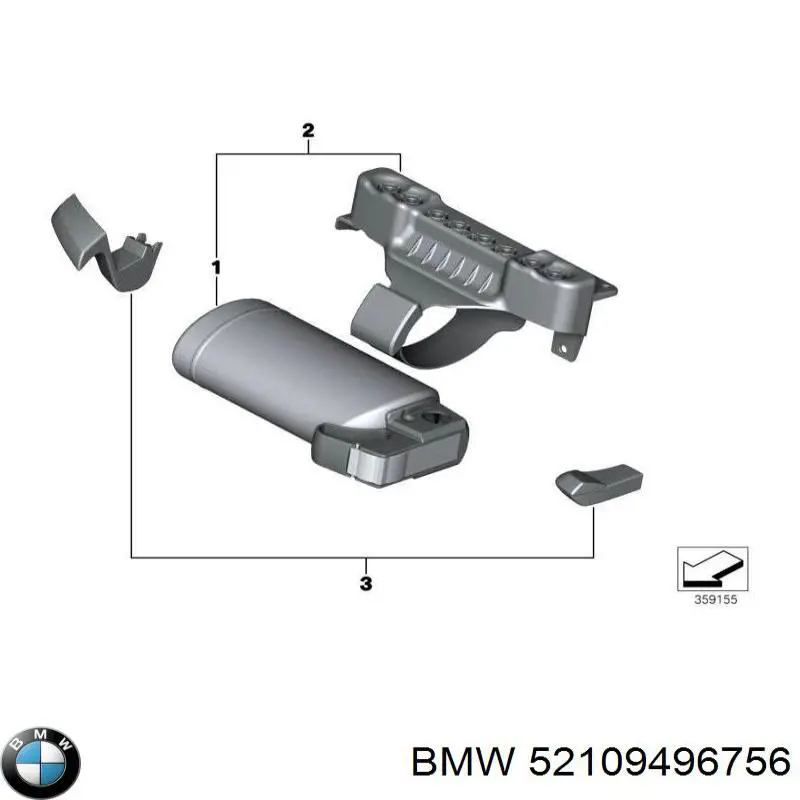  BMW 52109496756 preço, a partir de 168,90 USD