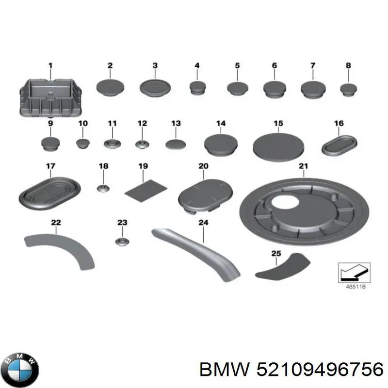 Compre 52109496756 BMW 