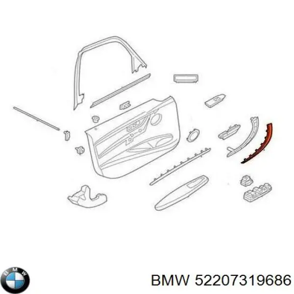  BMW 52207319686 preço, a partir de 5,13 USD
