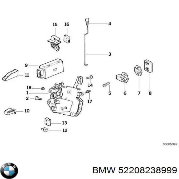  BMW 52208238999 preço, a partir de 2,29 USD