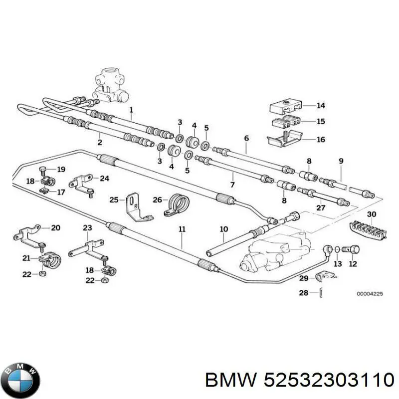  BMW 52532303110 preço, a partir de 6,46 USD