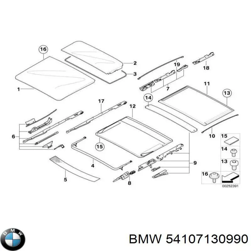 Compre 54107130990 BMW 