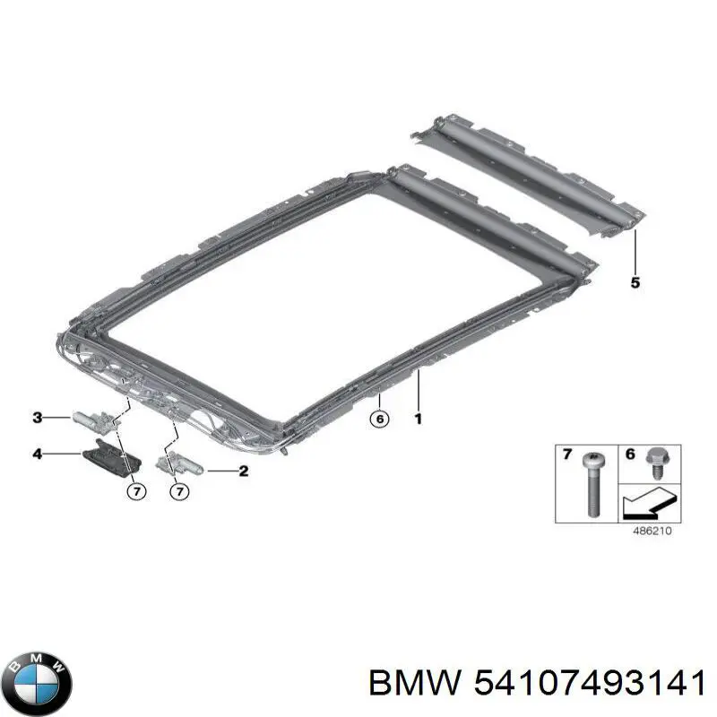 54107493141 BMW Chassi de alcapão