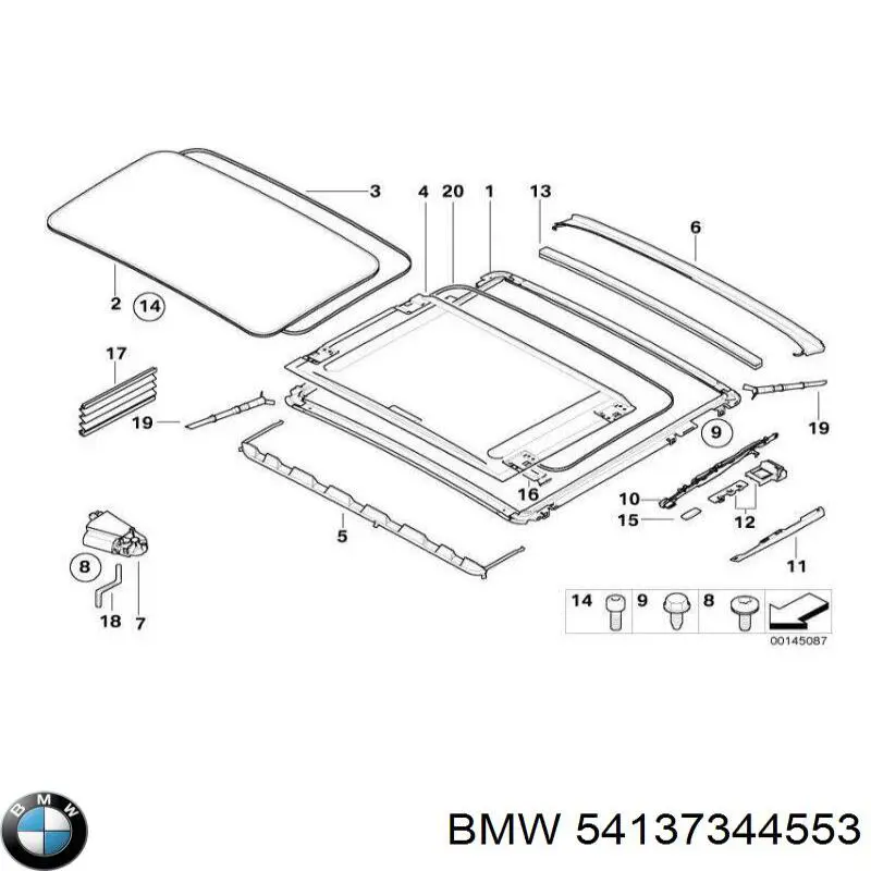  BMW 54137344553 preço, a partir de 98,11 USD