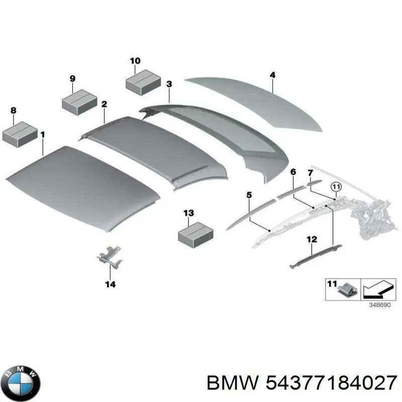Compre 54375A19AA4 BMW 