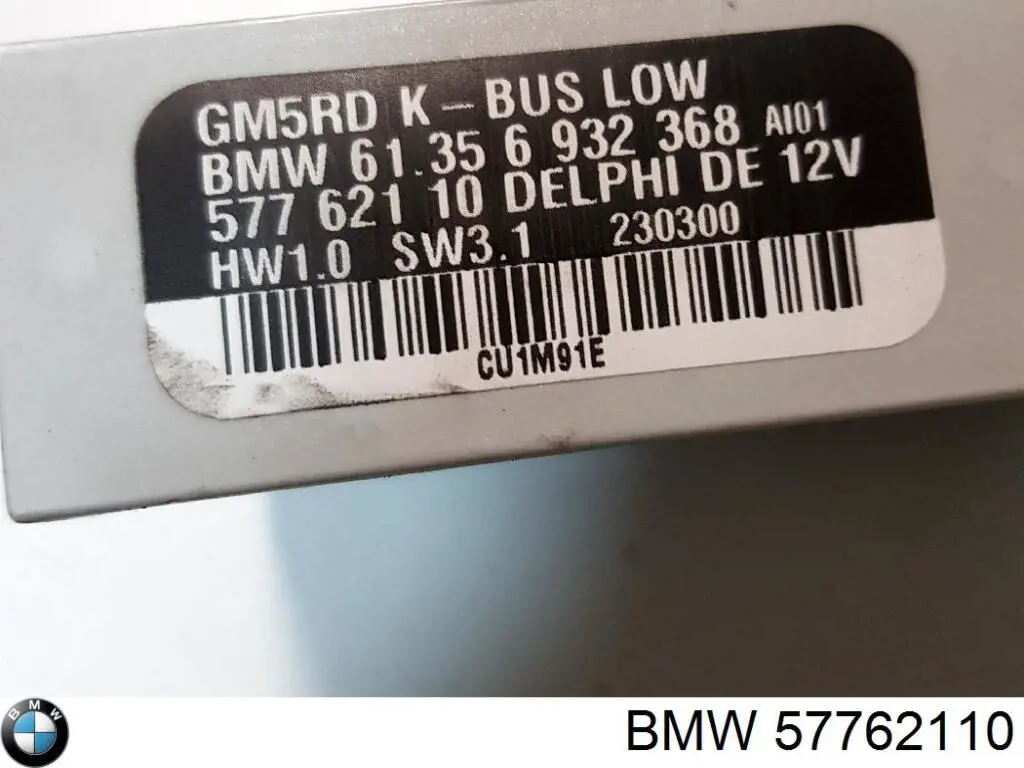 83671319 BMW Unidade de conforto