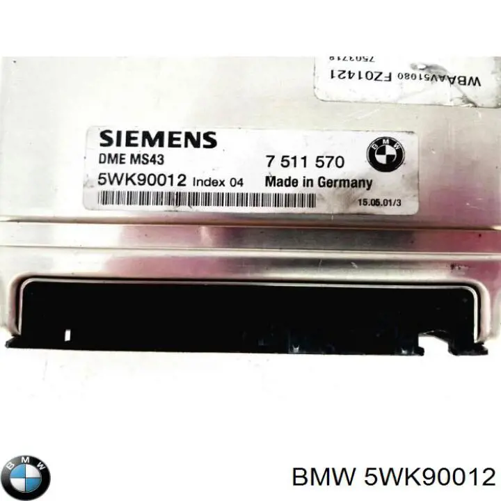 5WK90012 BMW 