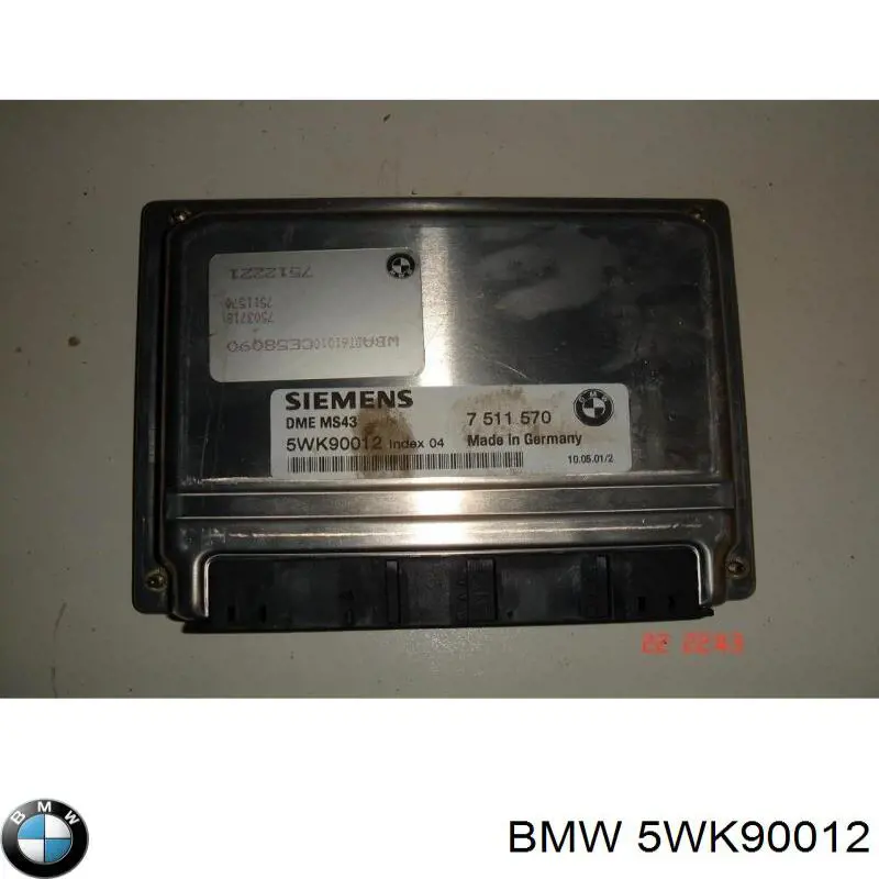  BMW 5WK90012