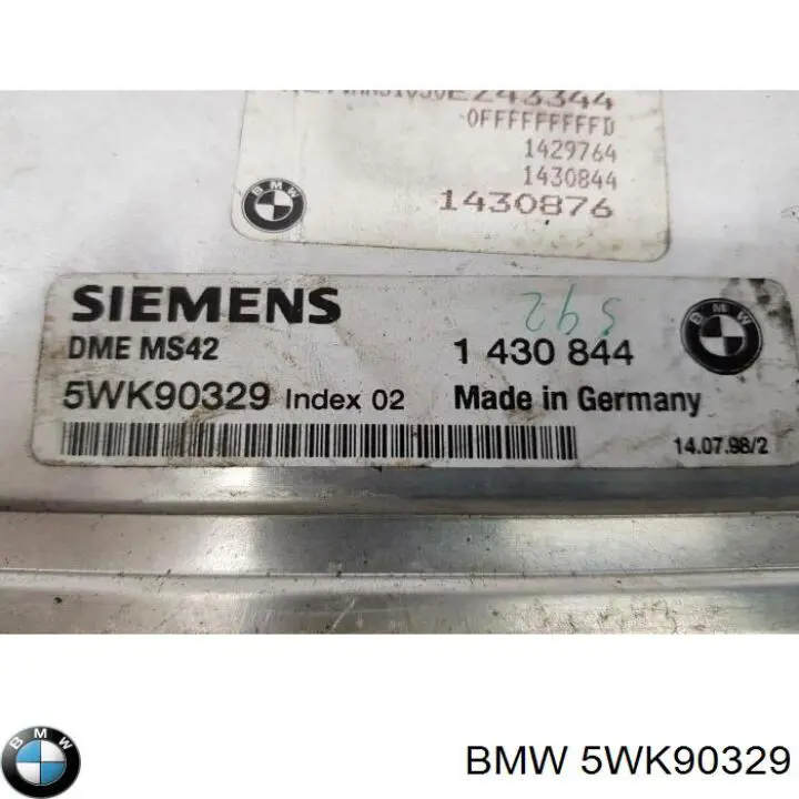  BMW 5WK90329