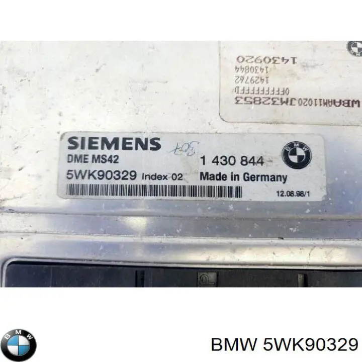 Compre 5WK90329 BMW Módulo de direção (Centralina eletrônica) de motor