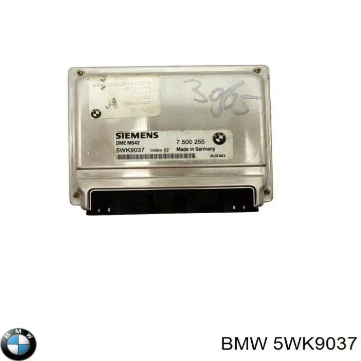5WK9037 BMW Módulo de direção (Centralina eletrônica) de motor