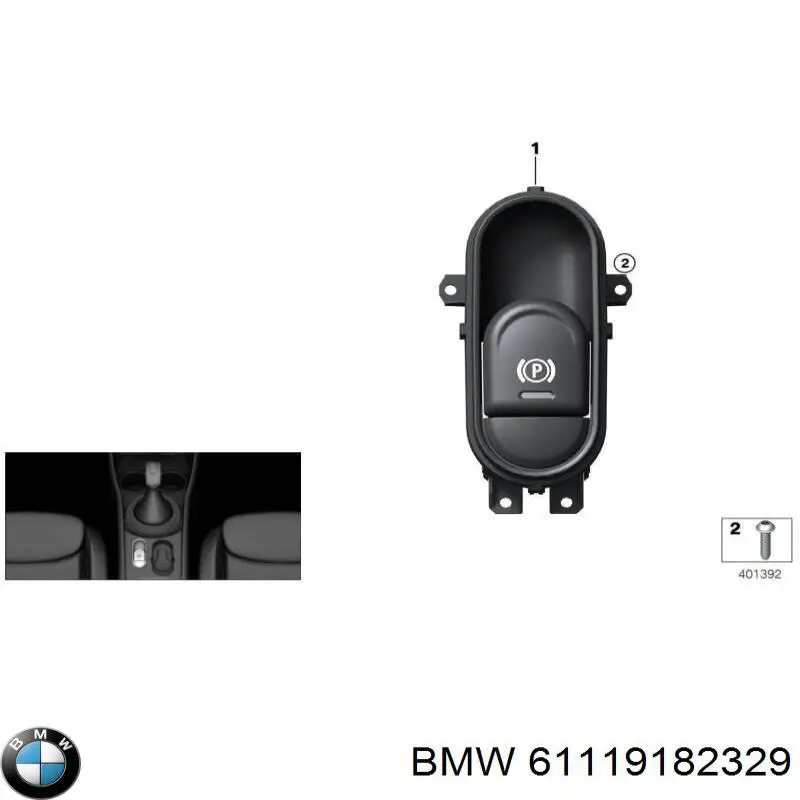 Módulo de direção da câmara BMW 61119182329 preço, a partir de 334,48 USD