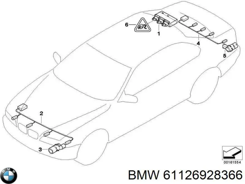 61126928366 BMW 