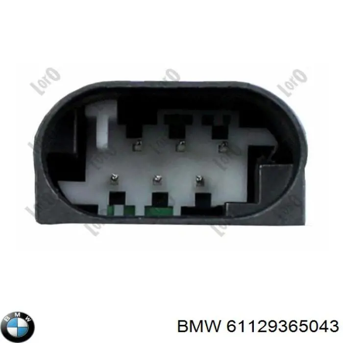 Compre 61129365043 BMW Cabo (fio) de sensor de estacionamento do pára-choque dianteiro