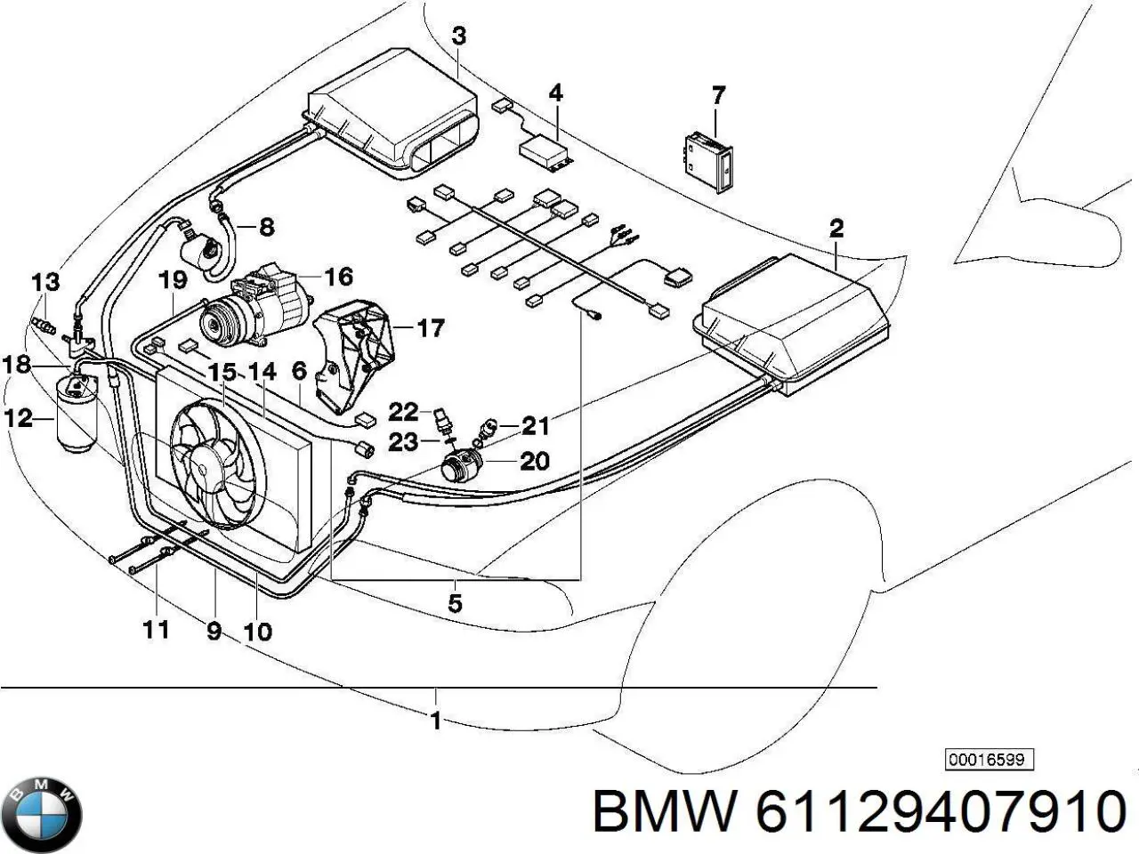 61129407910 BMW 