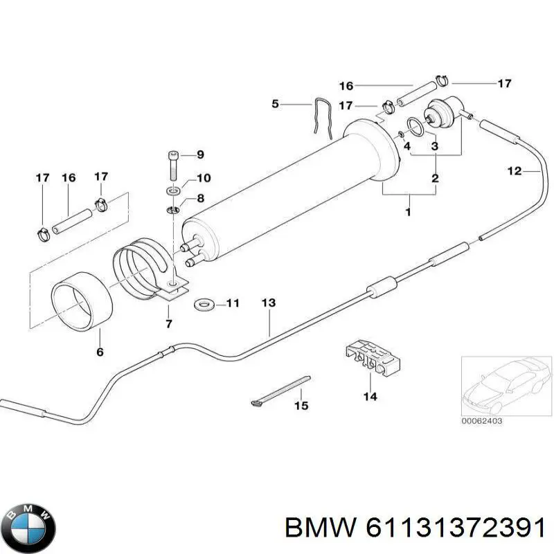 61131372391 BMW 