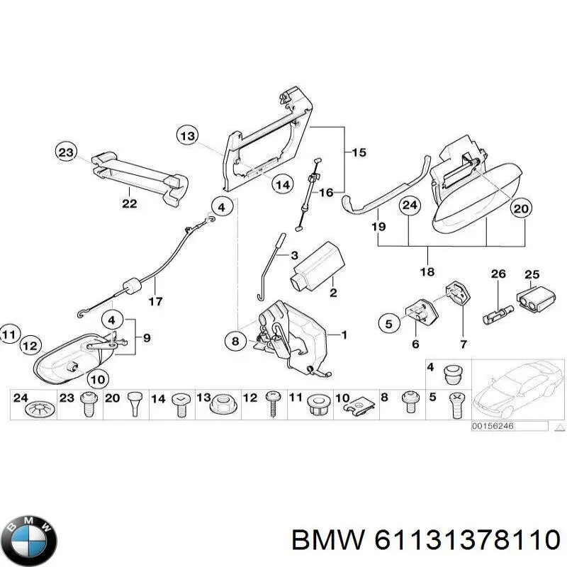  BMW 61131378110 preço, a partir de 3,69 USD