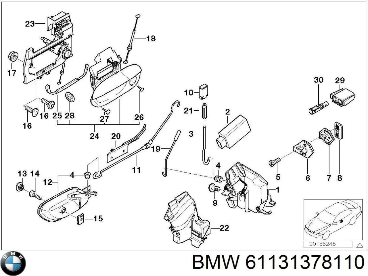 61131378110 BMW 