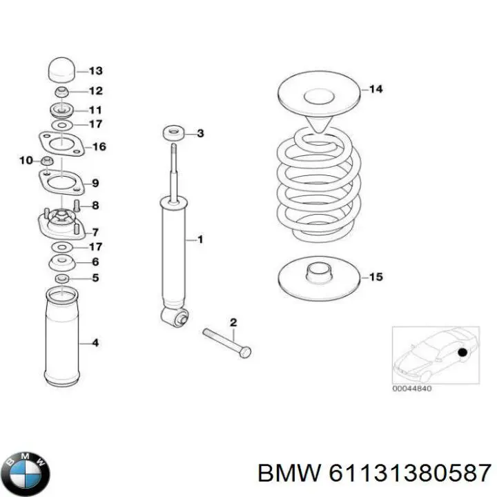 Compre 61131380587 BMW 