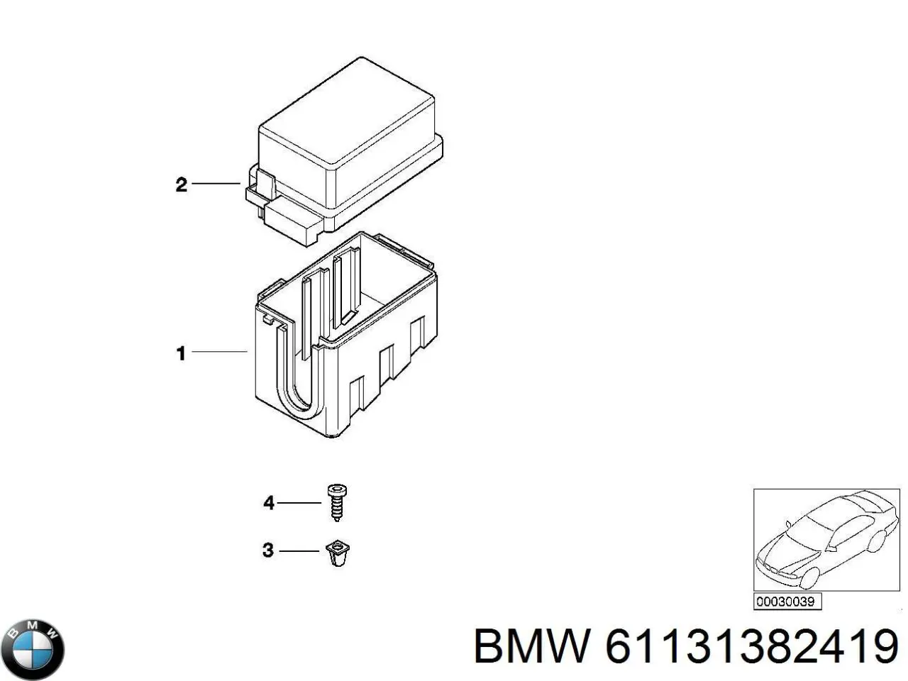  BMW 61131382419 preço, a partir de 25,49 USD