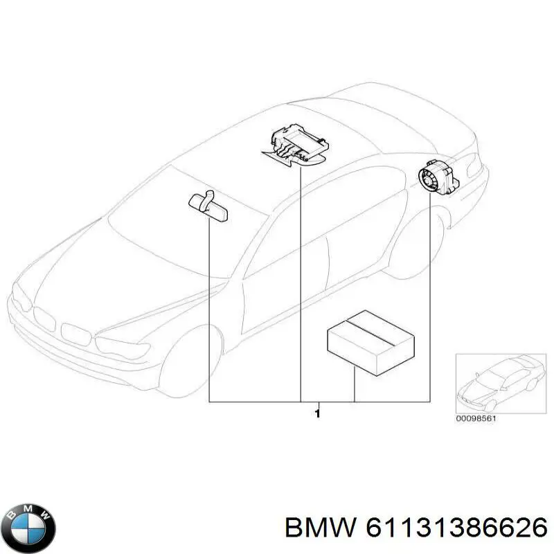 61131386626 BMW 