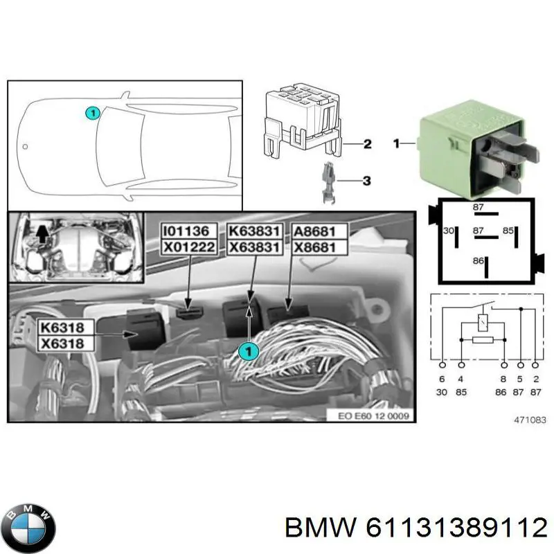 61131389112 BMW 